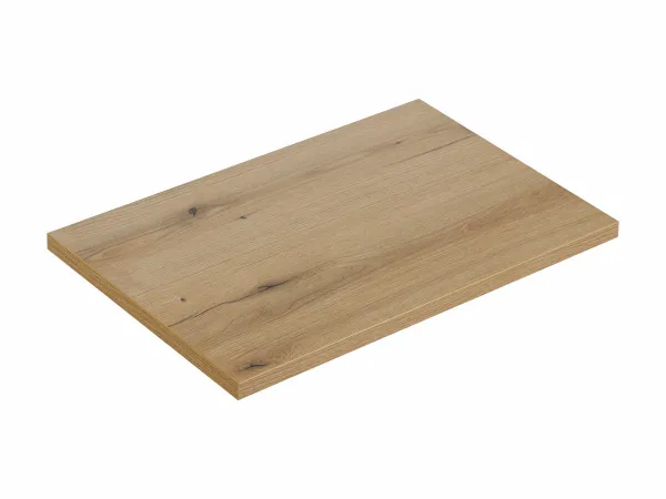 ArtCom Kúpeľňová skrinka s umývadlom a doskou NOVA Black DU80/3 | 80 cm