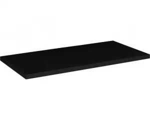 Comad Závesná skrinka pod umývadlo Nova Oak II s doskou 80 cm čierna/dub coast evoke