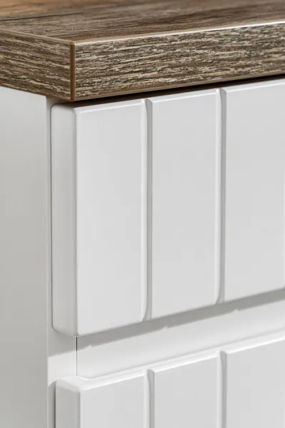 ArtCom Kúpeľňová skrinka s umývadlom ICONIC White U80/1 | 80 cm