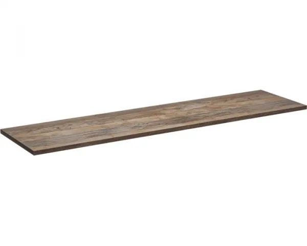 Comad Závesná skrinka pod umývadlo Iconic s doskou 180 cm biela/dub santa fe vintage