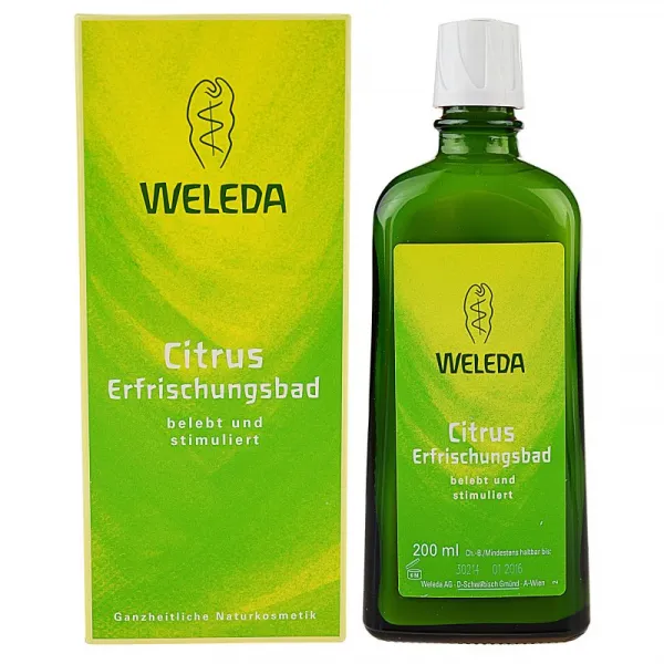 Weleda Citrus osviežujúci kúpeľ 200 ml