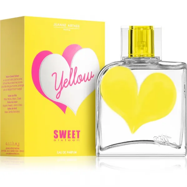 Jeanne Arthes Sweet Sixteen Yellow parfumovaná voda pre ženy 100 ml
