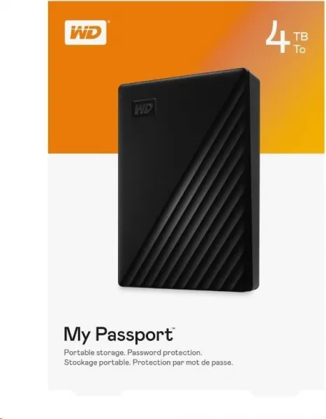 Western Digital Prenosný disk WD My Passport 5 TB Ext. 2.5" USB3.0 Čierna