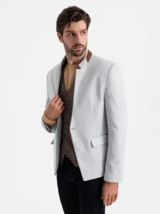 Trendy sako pre pánov šedé