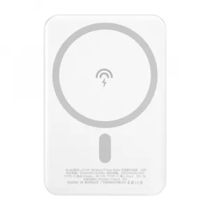 Dudao bezdrôtová powerbanka s MagSafe, 5000mAh, biela (K14S)