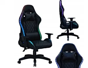 ŠtýlovéergonomickéhernékreslosLEDosvetlením65073
