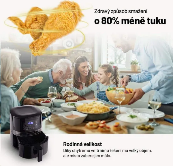 Teplovzdušná fritéza Lauben Hot Air Fryer 4000BC