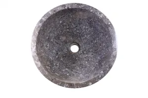 Indera Gemma 501 Ø45 cm Grey Kamenné umývadlo leštený mramor