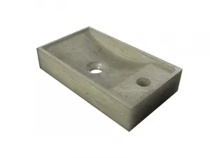 Indera Bubalus Cream 57071 Kamenné umývadlo