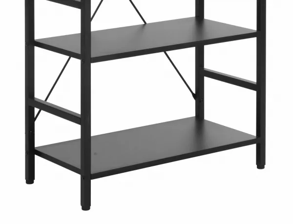 Signal Regál LOFT 4 | čierna