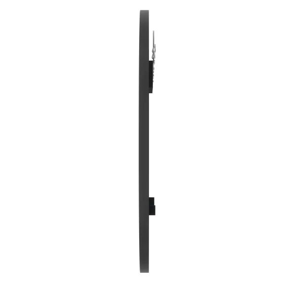 Umbra Okrúhle nástenné zrkadlo HUB 61 cm čierne