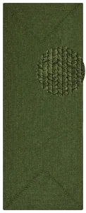Koberec Braided Trenzado zelený