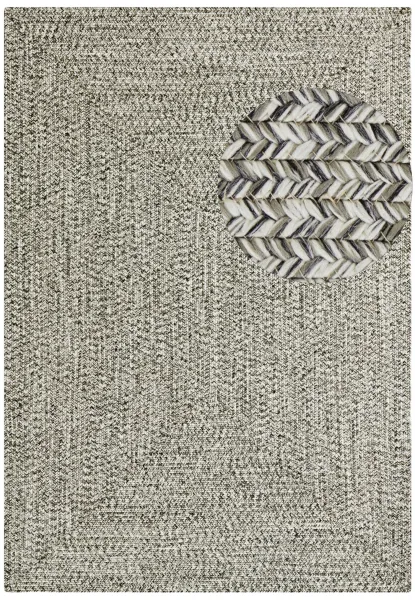 Koberec Braided Trenzado melanž