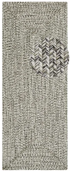 Koberec Braided Trenzado melanž
