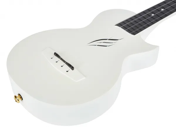 Cascha Carbon Fibre Set White Koncertné ukulele