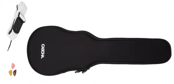 Cascha Carbon Fibre Set White Koncertné ukulele