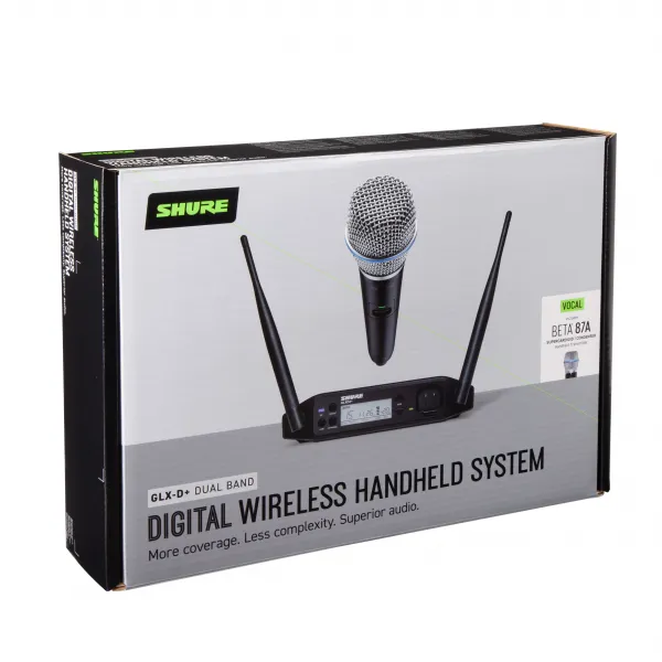 Shure GLXD24+E/B87A-Z4 Bezdrôtový set 2,4 GHz-5,8 GHz