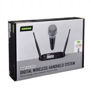 Shure GLXD24+E/B87A-Z4 Bezdrôtový set 2,4 GHz-5,8 GHz