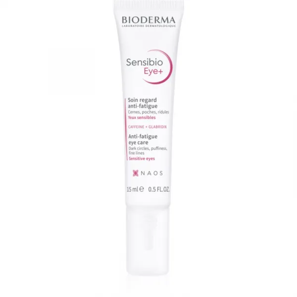 Bioderma Sensibio Eye+ očný gélový krém proti známkam únavy 15 ml
