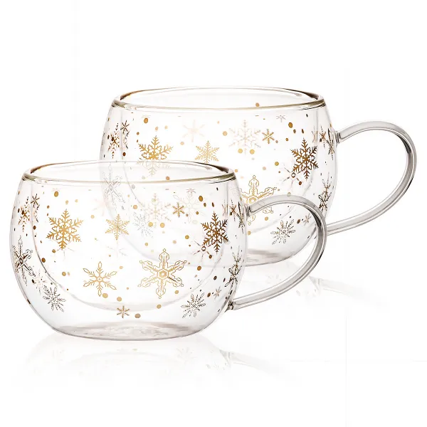 4Home Termo pohár na cappuccino Snow Hot&Cool 270 ml 2 ks