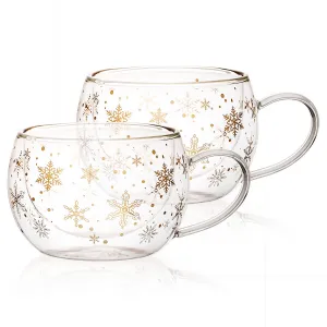 4Home Termo pohár na cappuccino Snow Hot&Cool 270 ml 2 ks