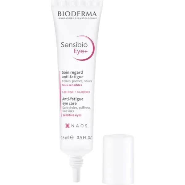 Bioderma Sensibio Eye+ očný gélový krém proti známkam únavy 15 ml