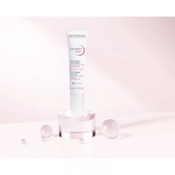 Bioderma Sensibio Eye+ očný gélový krém proti známkam únavy 15 ml
