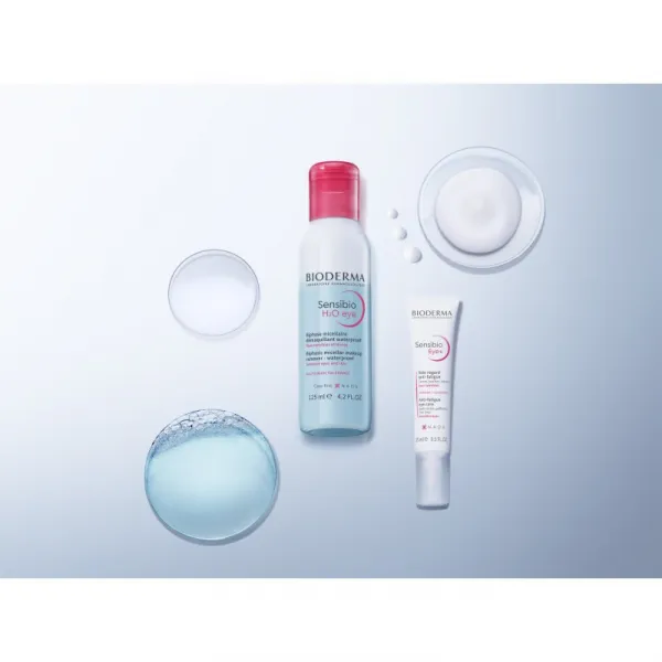 Bioderma Sensibio Eye+ očný gélový krém proti známkam únavy 15 ml