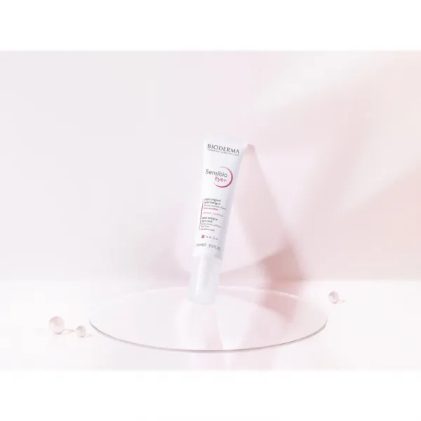 Bioderma Sensibio Eye+ očný gélový krém proti známkam únavy 15 ml