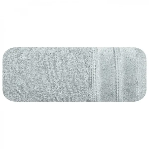 OsuškaGLORYvtmavošedejfarbe,svelúrovýmokrajomalesklouniťouŠírka:50cm|Dĺžka:90cm
