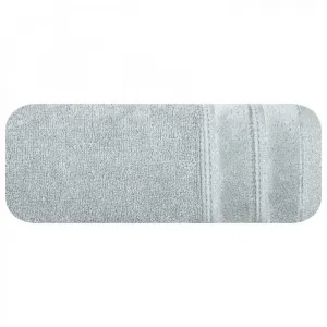 OsuškaGLORYvtmavošedejfarbe,svelúrovýmokrajomalesklouniťouŠírka:50cm|Dĺžka:90cm