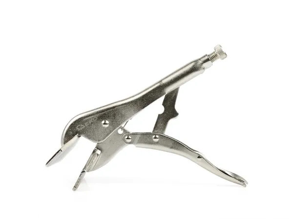 Geko Upínacie zváracie kliešte 250mm plochého typu