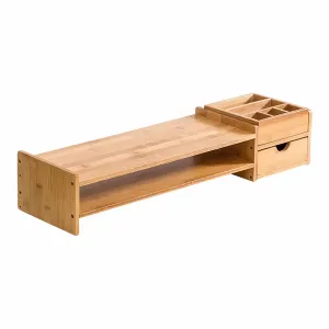 Die moderne Hausfrau Bambusový podstavec pod monitor