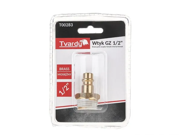 Tvardy Rýchlospojka na vzduch "samec" 1/2" vonkajší závit