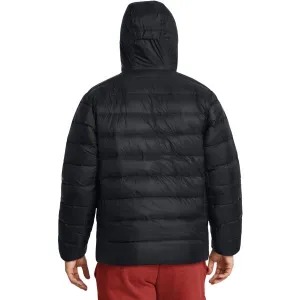 Under Armour LEGEND DOWN HOODED Pánska bunda, čierna, veľkosť