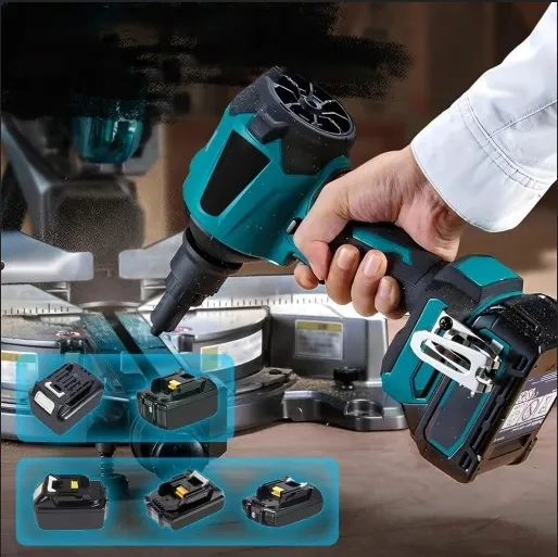ONEVAN 40000RPM 1000W akumulátorové dúchadlo,ofukovač, vyfukovač, fúkač, vákuovač. Náradie pre 18V batériu Makita