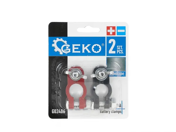 Geko Sada 2 ks hliníkových svoriek na autobatériu