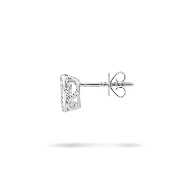 Blink-Blink Luxusné diamantové náušnice z bieleho zlata 0.21 ct3060BDA
