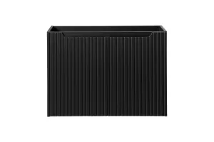 ArtCom Kúpeľňová skrinka s doskou NOVA Black D80/3 | 80 cm