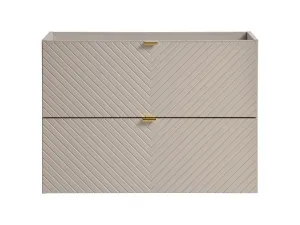Comad Kúpeľňová zostava Viva Cashmere s doskou a skrinkami 60 cm kašmírová