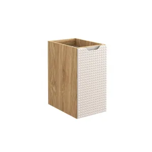 Comad Závesná skrinka Luxor Beige Trust s doskou a umývadlom 120 cm čierna/dub olejovaný