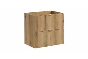 Comad Kúpeľňová zostava Nova Oak 90 cm so skrinkami dub coast evoke/čierna