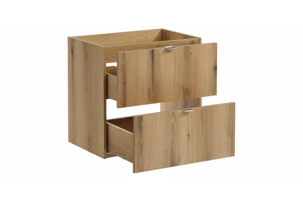 Comad Kúpeľňová zostava Nova Oak 90 cm so skrinkami dub coast evoke/čierna