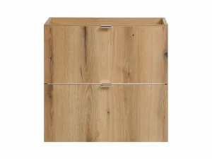 Comad Kúpeľňová zostava Nova Oak 90 cm so skrinkami dub coast evoke/čierna