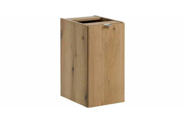 Comad Závesná skrinka pod umývadlo Nova Oak 90 cm čierna/dub coast evoke
