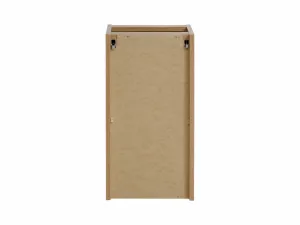 Comad Závesná skrinka pod umývadlo Nova Oak 90 cm čierna/dub coast evoke