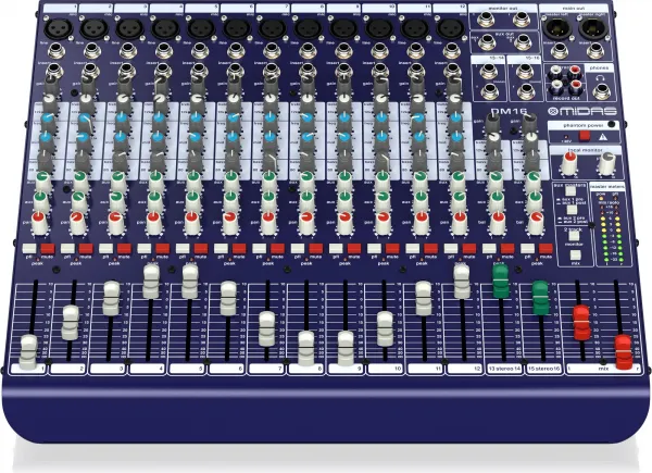 Midas DM16 Analógový mixpult