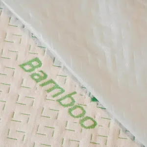 FDM Chránič matrace BAMBOO bílý, velikost 90x190