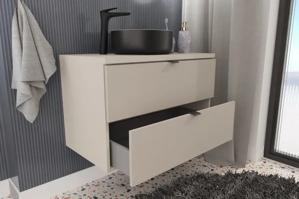 ArtCom Skrinka pod umývadlo DALIA Cashmere 82-80-46-2S | 80 cm