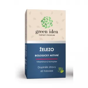 Železo - vitamínový komplex - kapsule 60 ks - Green idea